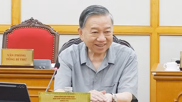Tổng Bí thư, Chủ tịch nước Tô Lâm phát biểu chỉ đạo. (Ảnh: TTXVN)