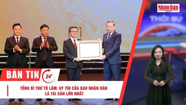 [Video] Thời sự 24h ngày 11/3/2026: Tổng Bí thư Tô Lâm: Uy tín của Báo Nhân Dân là tài sản lớn nhất