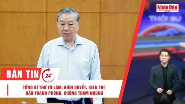 [Video] Thời sự 24h ngày 3/2/2026: Tổng Bí thư Tô Lâm: Kiên quyết, kiên trì đấu tranh phòng, chống tham nhũng