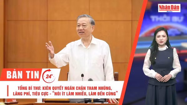 [Video] Thời sự 24h ngày 18/3/2026: Tổng Bí thư Tô Lâm: Kiên quyết ngăn chặn, đẩy lùi tham nhũng, lãng phí, tiêu cực với tinh thần “nói ít làm nhiều, làm đến cùng”