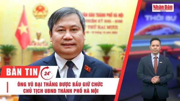 [Video] Thời sự 24h ngày 28/11/2025: Ông Vũ Đại Thắng được bầu giữ chức Chủ tịch UBND thành phố Hà Nội
