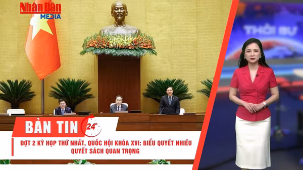 [Video] Thời sự 24h ngày 19/4/2026: Đợt 2 kỳ họp thứ Nhất, Quốc hội khóa XVI: Biểu quyết thông qua nhiều quyết sách quan trọng