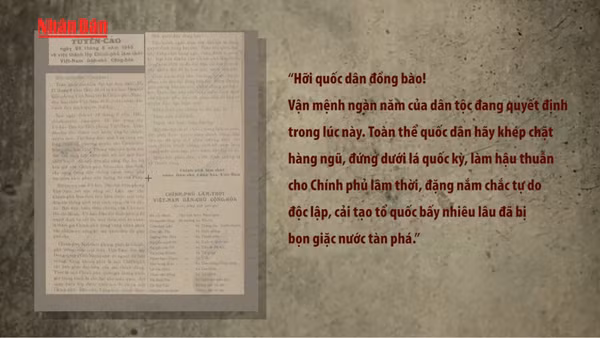 [Video] Ngày 28/8/1945: Tuyên cáo thành lập Chính phủ Lâm thời Việt Nam Dân chủ Cộng hòa