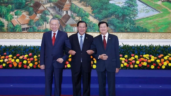 Tạo xung lực phát triển mạnh mẽ quan hệ giữa Việt Nam với Lào và Campuchia