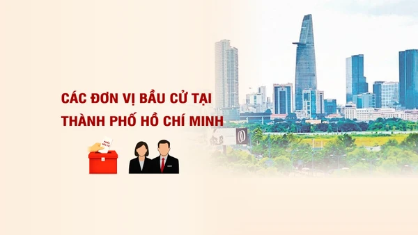 [Infographic] Các đơn vị bầu cử đại biểu Quốc hội tại Thành phố Hồ Chí Minh