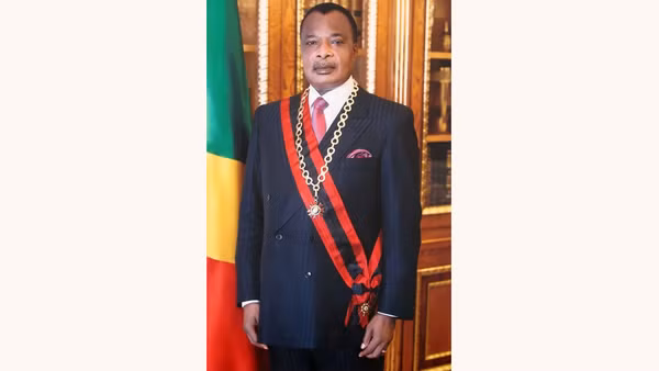 Chân dung ngài Denis Sassou Nguesso, Tổng thống Cộng hòa Congo. (Ảnh: Presidence.cg)