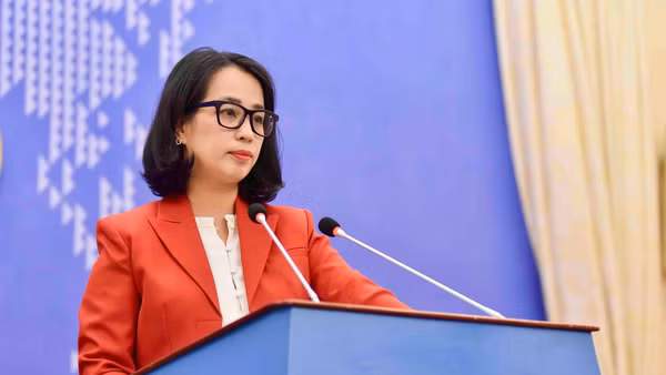 Người phát ngôn Bộ Ngoại giao Việt Nam Phạm Thu Hằng. (Ảnh: Bộ Ngoại giao Việt Nam)