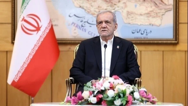 Tổng thống Iran Masoud Pezeshkian. (Ảnh: IRNA/TTXVN)