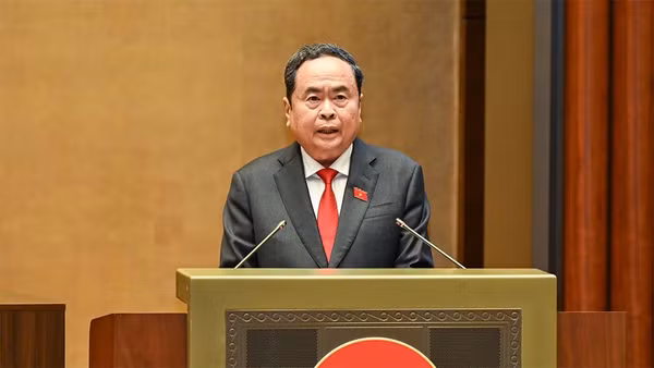 Chủ tịch Quốc hội Trần Thanh Mẫn. (Ảnh: Báo Nhân Dân)