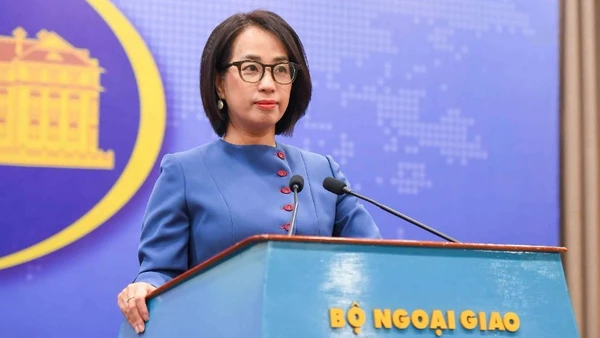 Ủy Ban Thường Vụ Quốc Hội Thông Qua Hai Nghị Quyết Về Công Tác Bầu Cử Người Phát Ngôn Bộ Ngoại Giao Việt Nam Phạm Thu Hằng. (Ảnh: Bộ Ngoại Giao)