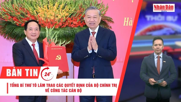[Video] Thời sự 24h ngày 4/11/2025: Tổng Bí thư Tô Lâm trao các Quyết định của Bộ Chính trị về công tác cán bộ 
