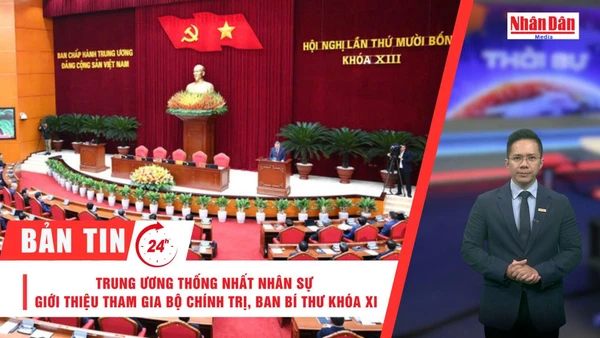 [Video] Thời sự 24h ngày 6/11/2025: Trung ương thống nhất nhân sự giới thiệu tham gia Bộ Chính trị, Ban Bí thư khóa XIV