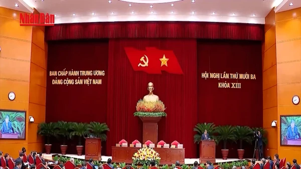 [Video] Bế mạc Hội nghị lần thứ 13 Ban Chấp hành Trung ương Đảng khóa XIII: Thống nhất giới thiệu nhân sự Trung ương khóa XIV