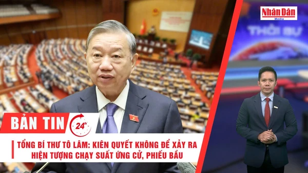 [Video] Thời sự 24h ngày 15/11/2025: Tổng Bí thư Tô Lâm: Kiên quyết không để xảy ra hiện tượng chạy suất ứng cử, phiếu bầu