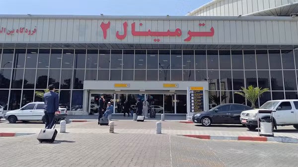 Ảnh tư liệu: Sân bay quốc tế Mehrabad ở Tehran, Iran, ngày 15/4/2024. (Ảnh: Tân Hoa Xã)