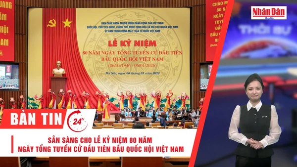 [Video] Thời sự 24h ngày 4/1/2026: Sẵn sàng cho Lễ kỷ niệm 80 năm Ngày Tổng tuyển cử đầu tiên bầu Quốc hội Việt Nam