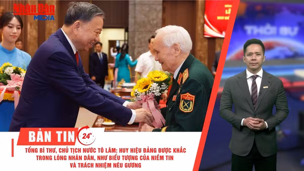 [Video] Thời sự 24h ngày 19/5/2026: Tổng Bí thư, Chủ tịch nước Tô Lâm: Huy hiệu Đảng được khắc trong lòng Nhân dân, như biểu tượng của niềm tin và trách nhiệm nêu gương