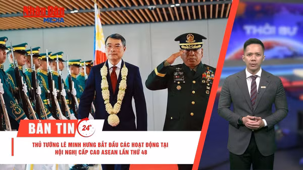 [Video] Thời sự 24h ngày 7/5/2026: Thủ tướng Lê Minh Hưng bắt đầu các hoạt động tại Hội nghị Cấp cao ASEAN lần thứ 48