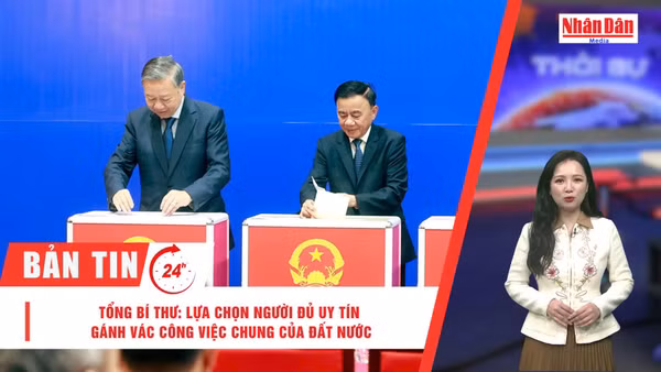 [Video] Thời sự 24h ngày 15/3/2026: Tổng Bí thư: Lựa chọn người đủ uy tín gánh vác công việc chung của đất nước 