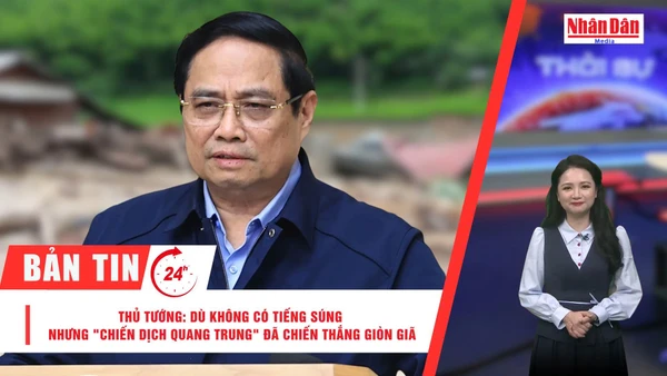 [Video] Thời sự 24h ngày 16/1/2026: Thủ tướng: Dù không có tiếng súng nhưng "chiến dịch Quang Trung" đã chiến thắng giòn giã