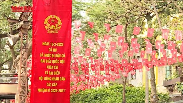 [Video] Cử tri trẻ gửi gắm niềm tin trong lá phiếu đầu tiên