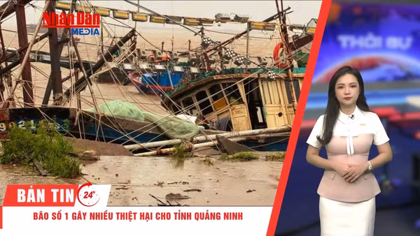 [Video] Thời sự 24h ngày 5/7/2026: Bão số 1 gây nhiều thiệt hại cho tỉnh Quảng Ninh