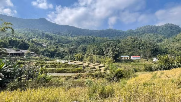 Phần lớn các thôn đặc biệt khó khăn của Thái Nguyên nằm ở vùng cao, vùng sâu, vùng xa. (Trong ảnh: Một góc thôn Coọc Mu, xã Đồng Phúc). (Ảnh: TUẤN SƠN)