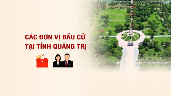 [Infographic] Các đơn vị bầu cử đại biểu Quốc hội tại tỉnh Quảng Trị