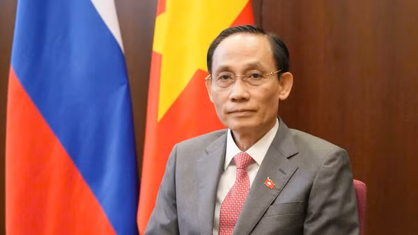 Ủy viên Bộ Chính trị, Bộ trưởng Ngoại giao Lê Hoài Trung. (Ảnh: Bộ Ngoại giao)