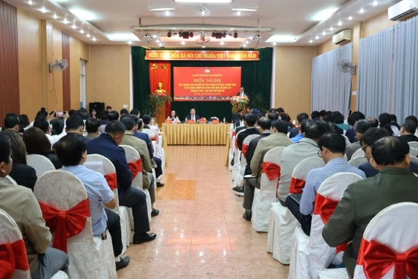 Quang cảnh hội nghị. Ảnh: Mặt trận Tổ quốc Việt Nam tỉnh Đắk Lắk.