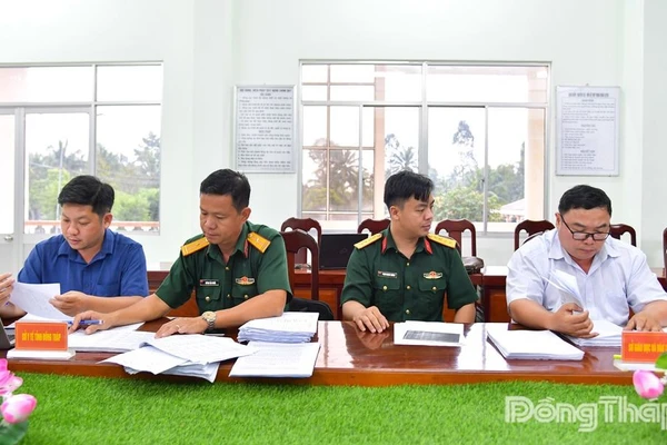 Hồ sơ tuyển chọn và gọi công dân nhập ngũ bảo đảm đầy đủ, đạt chất lượng cao.