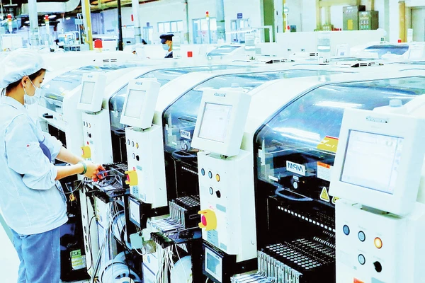 Với định hướng thu hút FDI có chọn lọc, tăng cường áp dụng công nghệ hiện đại, đã giúp tỉnh Bắc Ninh bứt phá vươn lên và duy trì vị trí dẫn đầu cả nước về giá trị xuất khẩu.