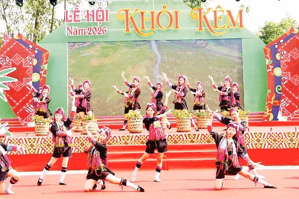 Lễ hội Khỏi Kêm mang đậm bản sắc văn hóa độc đáo của người Dao xã Đường Hoa, tỉnh Quảng Ninh. 