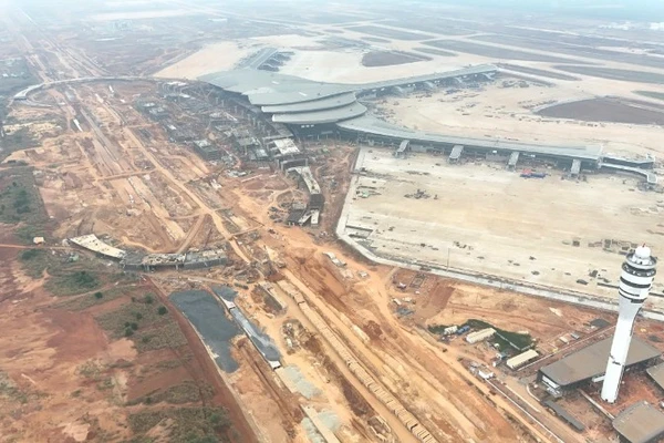 Sân bay quốc tế Long Thành đang được đẩy nhanh tiến độ để đưa vào khai thác thương mại trong vài tháng tới.
