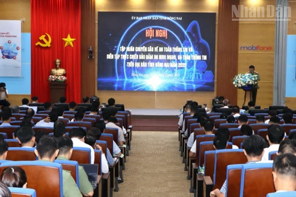 Quang cảnh đợt tập huấn chuyên sâu và diễn tập thực chiến.