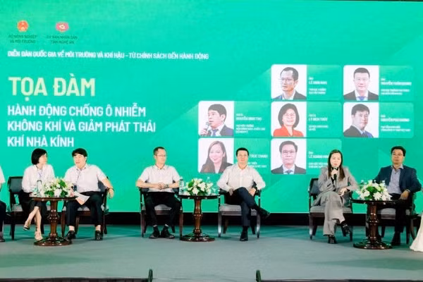 Diễn đàn Quốc gia về Môi trường và Khí hậu năm 2026 với chủ đề “Từ chính sách đến hành động”.