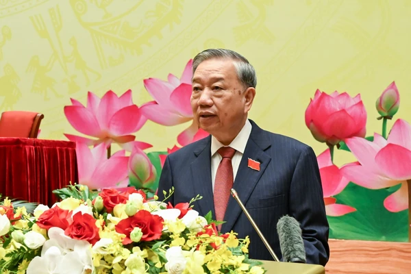 Tổng Bí thư Tô Lâm phát biểu chỉ đạo Đại hội.