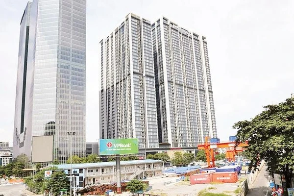 Chung cư Vinhomes Metropolis, phố Liễu Giai, Hà Nội.