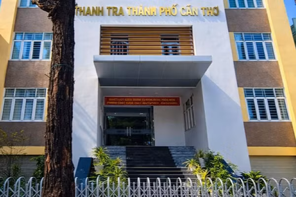 Trụ sở Thanh tra thành phố Cần Thơ.