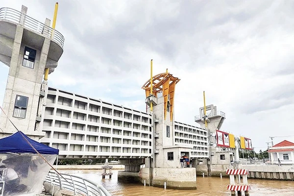 Dự án Hạ tầng thiết yếu hỗ trợ phát triển vùng cây ăn trái hoa kiểng khu vực Mỏ Cày Bắc và Chợ Lách vừa hoàn thành đưa vào sử dụng.