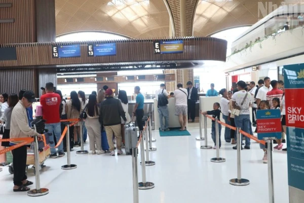 Sân bay Quốc tế Techo của Campuchia. (Ảnh: HUY VŨ)