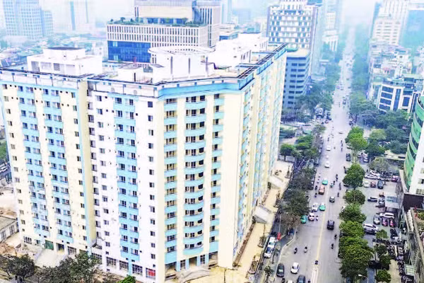 Dự án nhà tái định cư N01, phường Cầu Giấy.