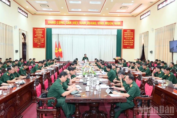 Toàn cảnh hội nghị.