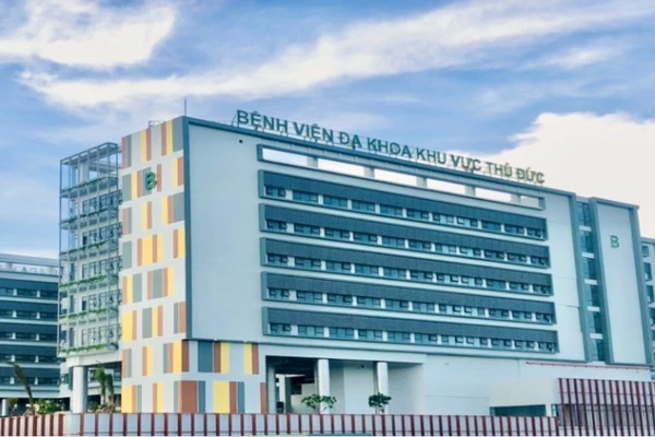 Bệnh viện đa khoa khu vực Thủ Đức được xây mới năm 2025.