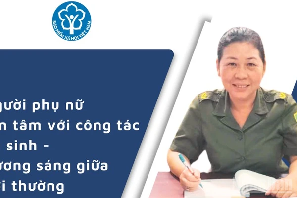 Chị Nguyễn Thị Hoàng Nhung, Tổ phó Tổ an ninh, trật tự cơ sở Khu vực 3, phường Ninh Kiều.