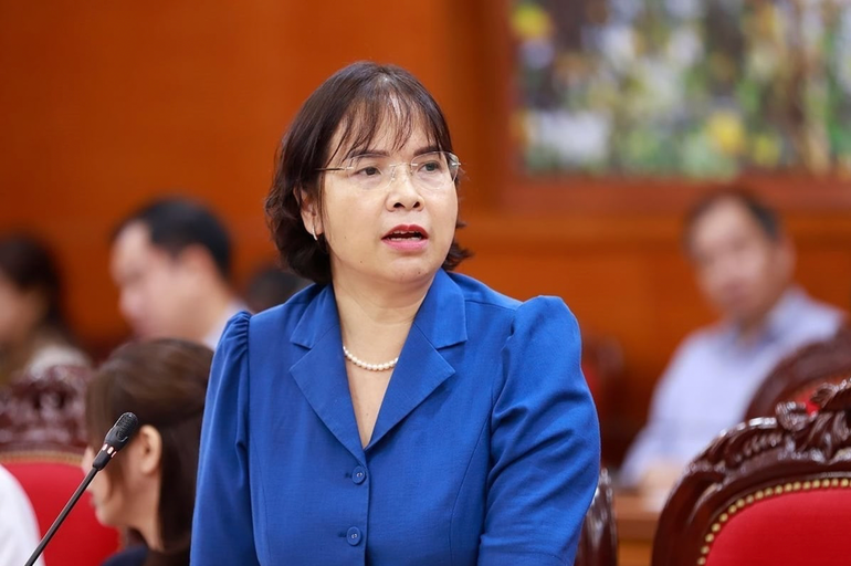 Phó Cục trưởng Cục Quản lý đất đai, Bộ Nông nghiệp và Môi trường Đoàn Thị Thanh Mỹ (Ảnh: TRƯỜNG GIANG) 1.png