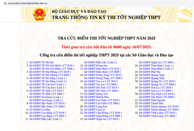 Giao diện trang tra cứu điểm thi của Bộ Giáo dục và Đào tạo t1.png