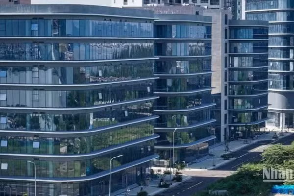 Dự án Khu công viên phần mềm số 2 tại Đà Nẵng. (Ảnh: ANH ĐÀO)