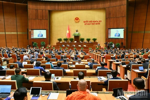 Kỳ họp thứ 10, Quốc hội khóa 15. (Ảnh: DUY LINH-THỦY NGUYÊN)