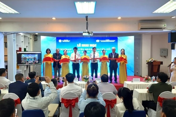 Nghi thức khai mạc Techmart 2025.